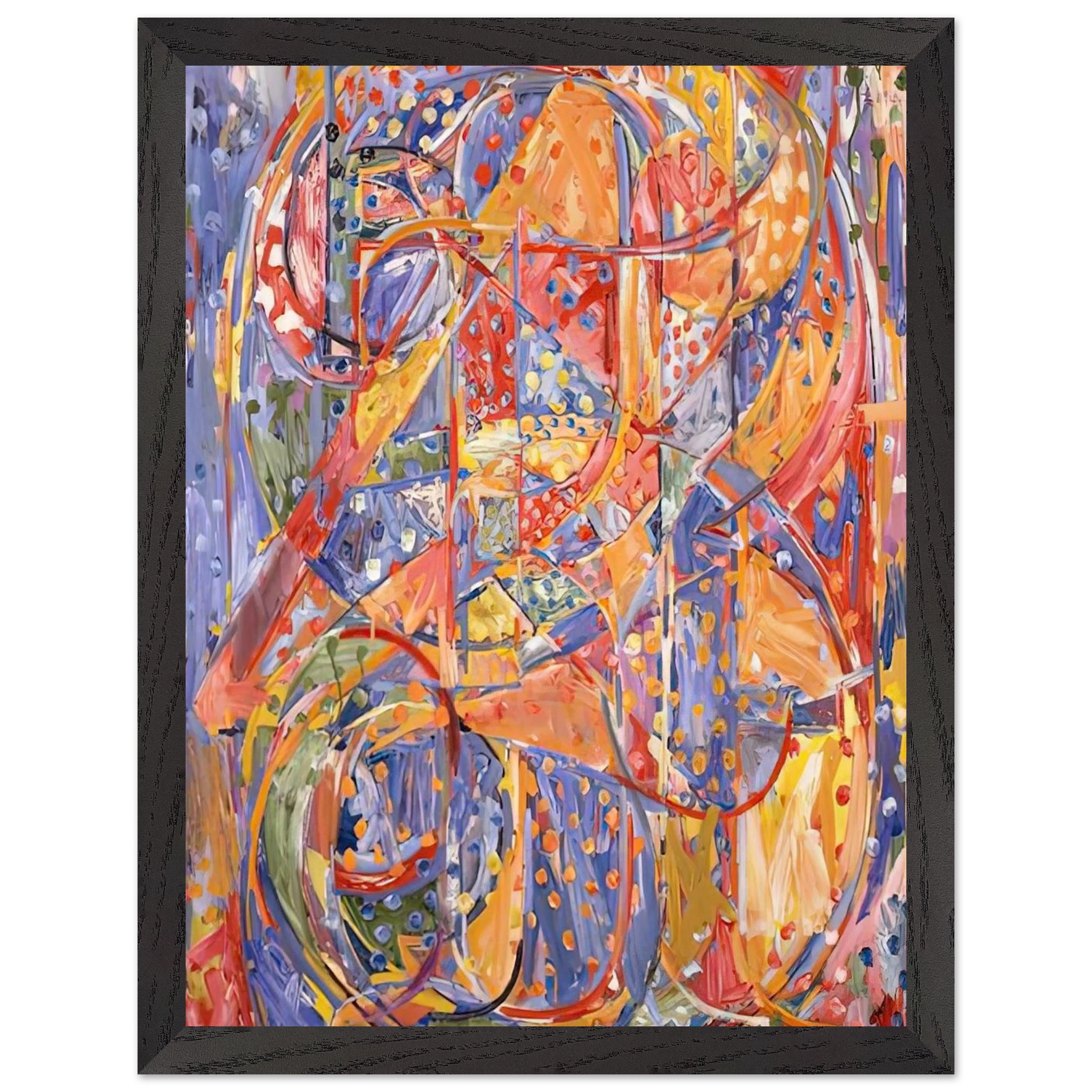 JAM ポスター JASPER JOHNS　アートフレーム 0-through-9-jasper-johns-