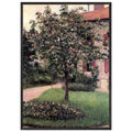 PETIT GENNEVILLIERS FACADE SOUTHEAST OF THE ARTIST S STUDIO OVERLOOKING THE GARDEN SPRING by Gustave Caillebotte — Framed art print at Zephyeer