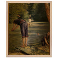 BATHERS ON THE BANKS OF THE YERRES 1878 by Gustave Caillebotte — Framed art print at Zephyeer