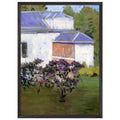 YERRES PART OF THE SOUTH FA%C3%A7ADE OF THE CASIN by Gustave Caillebotte — Framed art print at Zephyeer