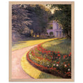 THE PARK AT YERRES by Gustave Caillebotte — Framed art print at Zephyeer
