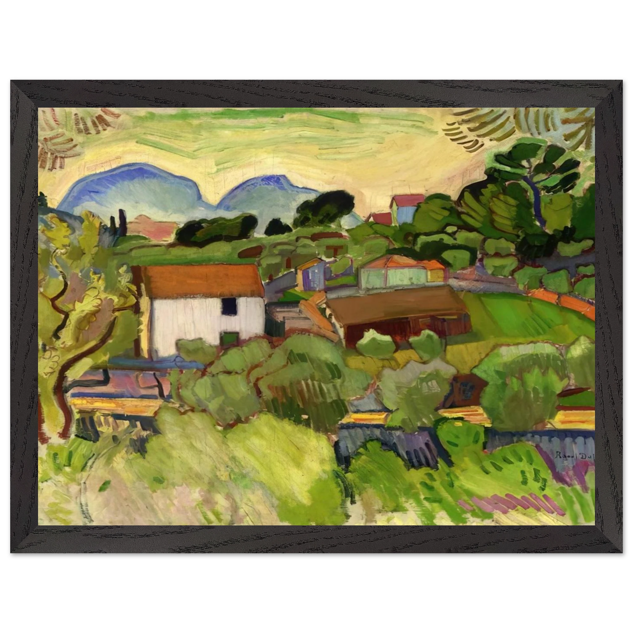 Dufy - THE RIVER | Art Print – ZEPHYEER