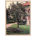 PETIT GENNEVILLIERS FACADE SOUTHEAST OF THE ARTIST S STUDIO OVERLOOKING THE GARDEN SPRING by Gustave Caillebotte — Framed art print at Zephyeer
