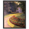 THE PARK AT YERRES by Gustave Caillebotte — Framed art print at Zephyeer