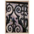 VIEW FROM A BALCONY 1880 by Gustave Caillebotte — Framed art print at Zephyeer