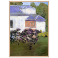 YERRES PART OF THE SOUTH FA%C3%A7ADE OF THE CASIN by Gustave Caillebotte — Framed art print at Zephyeer