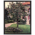 PETIT GENNEVILLIERS FACADE SOUTHEAST OF THE ARTIST S STUDIO OVERLOOKING THE GARDEN SPRING by Gustave Caillebotte — Framed art print at Zephyeer