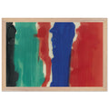 Addition VII (1958) by Morris Louis, framed poster, view 5
