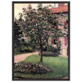 PETIT GENNEVILLIERS FACADE SOUTHEAST OF THE ARTIST S STUDIO OVERLOOKING THE GARDEN SPRING by Gustave Caillebotte — Framed art print at Zephyeer