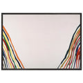 Alpha Pi (1960) by Morris Louis, framed poster, view 2
