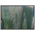 Blue Veil (1958) by Morris Louis, framed poster, view 2