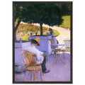 THE ORANGE TREES OR THE ARTIST S BROTHER IN HIS GARDEN 1878 by Gustave Caillebotte — Framed art print at Zephyeer