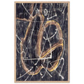 Charred Journal Firewritten V (1951) by Morris Louis, framed poster, view 5