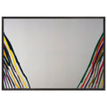 Delta Lambda (1961) by Morris Louis, framed poster, view 2