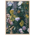 WHITE AND YELLOW CHRYSANTHEMUMS 1893 by Gustave Caillebotte — Framed art print at Zephyeer