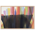 Floral V (1960) by Morris Louis, framed poster, view 6