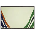 Gamma Delta (1960) by Morris Louis, framed poster