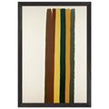 Gemma (1962) by Morris Louis, framed poster, view 4
