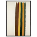 Gemma (1962) by Morris Louis, framed poster