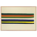 Horizontal VIII (1962) by Morris Louis, framed poster, view 6