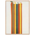 Pillar Of Fire (1961) by Morris Louis, framed poster, view 3