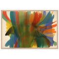 Untitled 1 (1960) by Morris Louis, framed poster, view 6