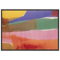 Untitled (1954) by Morris Louis, framed poster, view 2