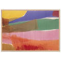 Untitled (1954) by Morris Louis, framed poster, view 4