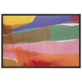 Untitled (1954) by Morris Louis, framed poster
