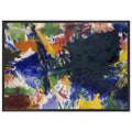 Untitled (1956) by Morris Louis, framed poster, view 2