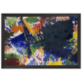Untitled (1956) by Morris Louis, framed poster, view 3