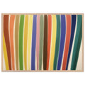 Where (1960) by Morris Louis, framed poster, view 4