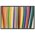 Where (1960) by Morris Louis, framed poster