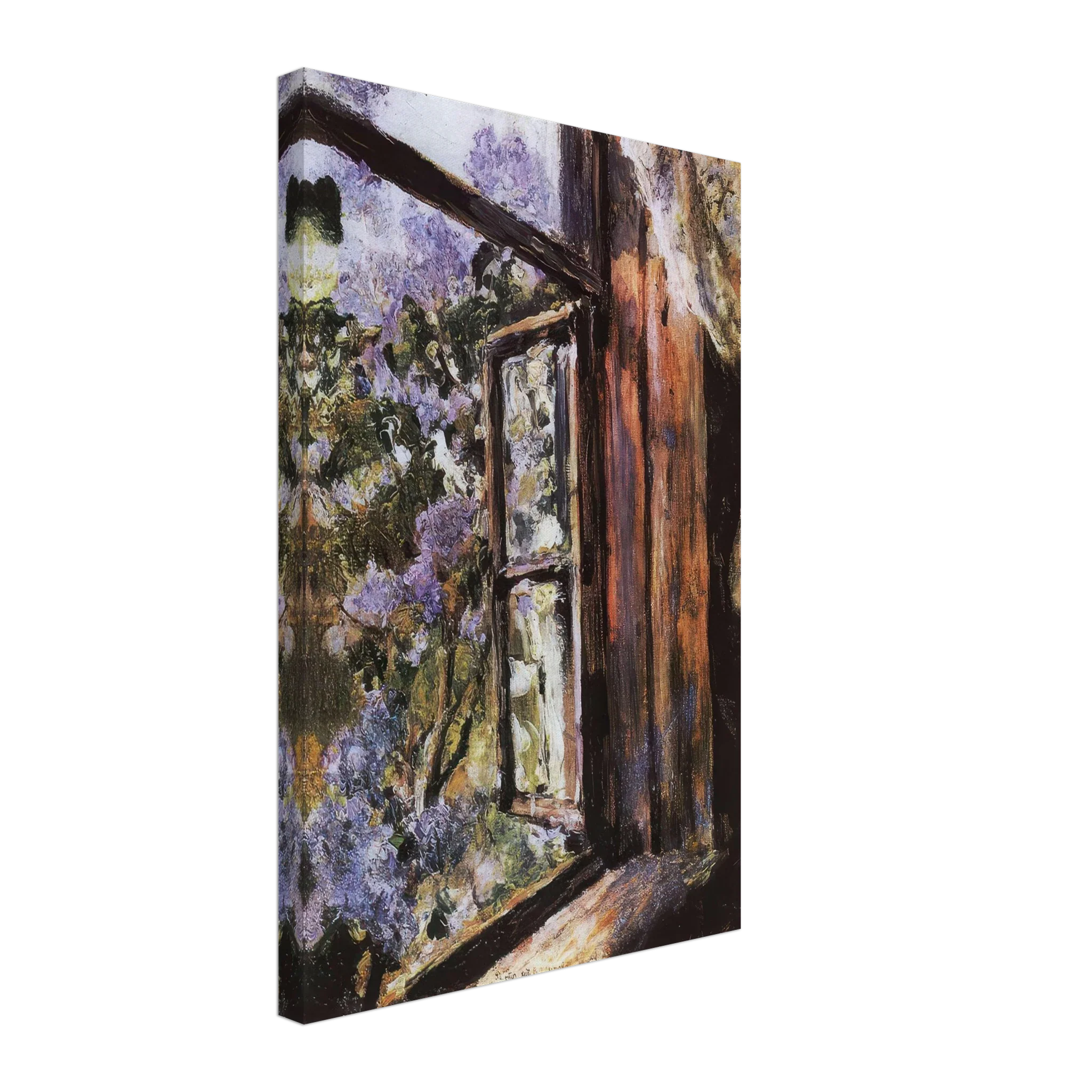 Open Window Lilacs by Valentin Serov — Framed art print at Zephyeer