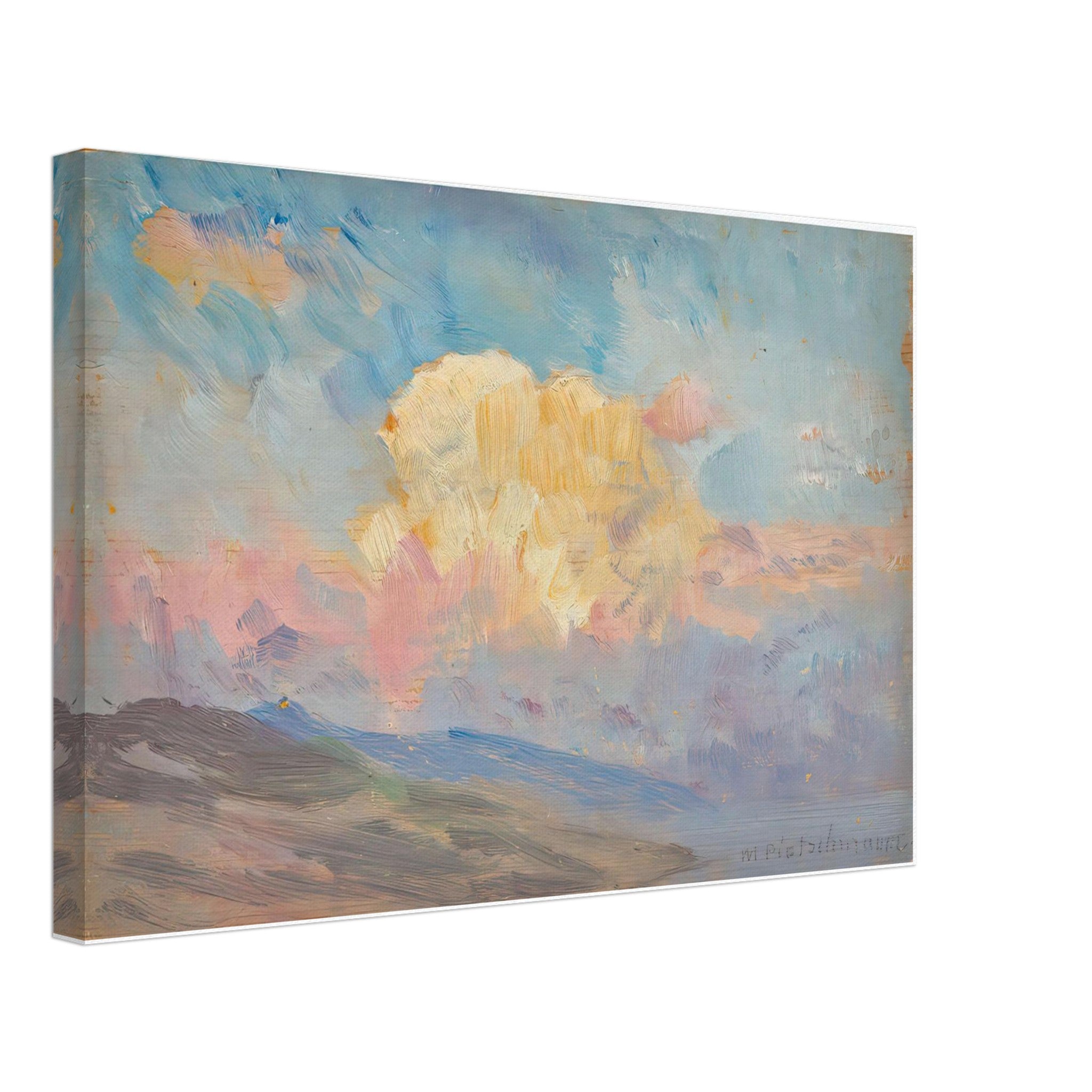 Evening Clouds by Max Pietschmann — Framed art print at Zephyeer