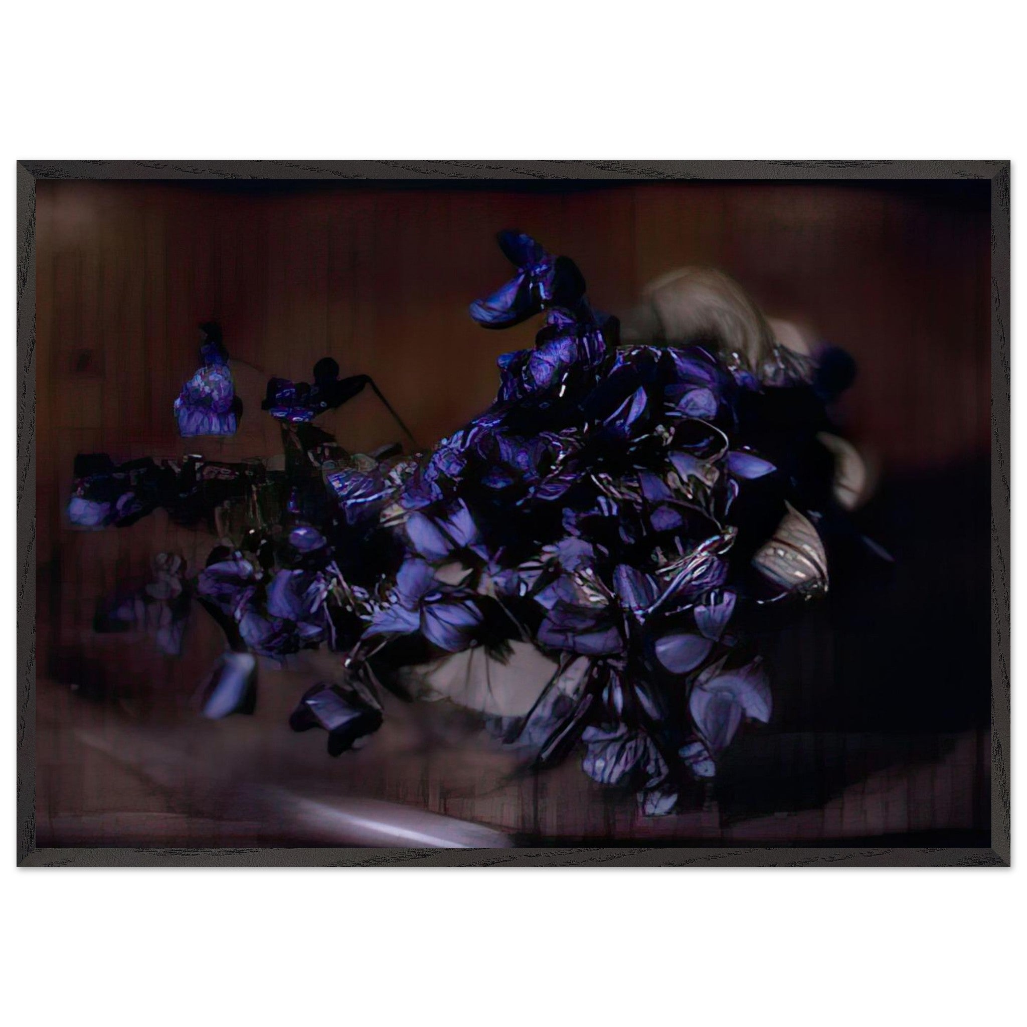 Violets by Heinrich Kuhn — Framed art print at Zephyeer