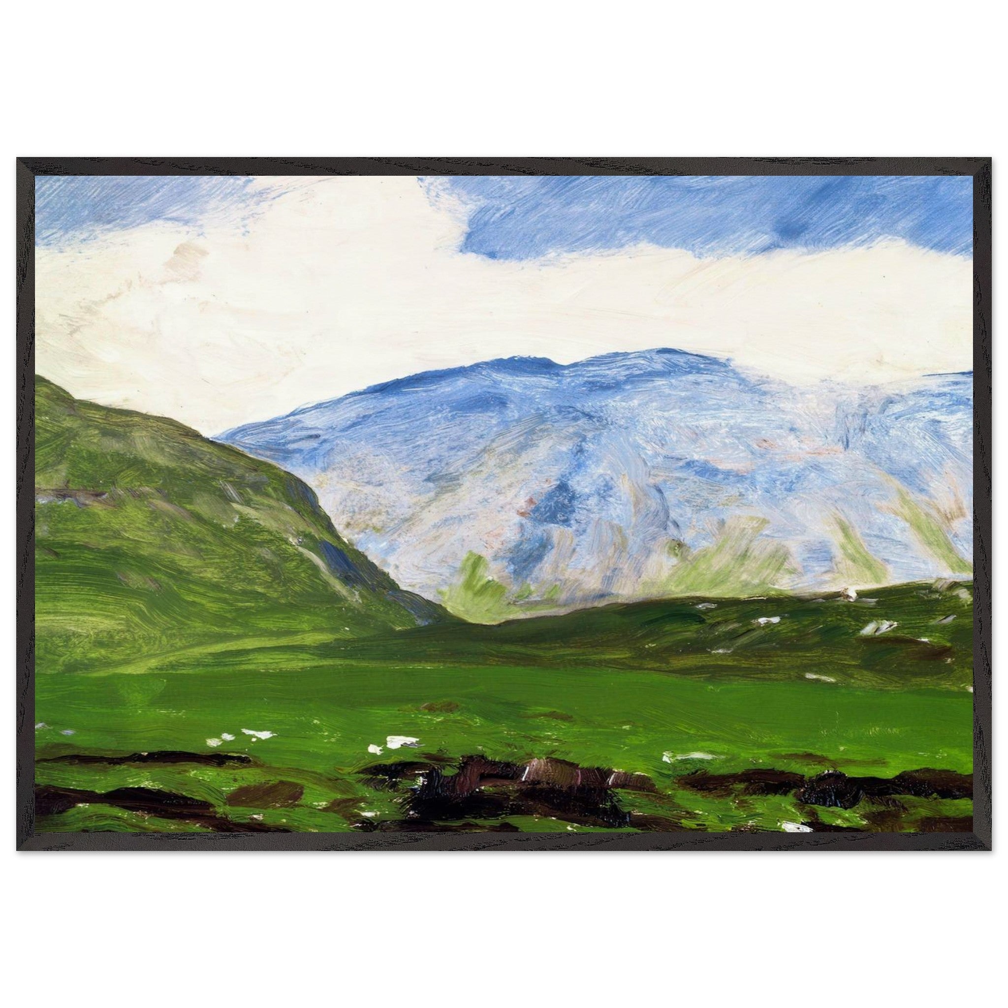 Irish Landscape by Robert Henri — Framed art print at Zephyeer
