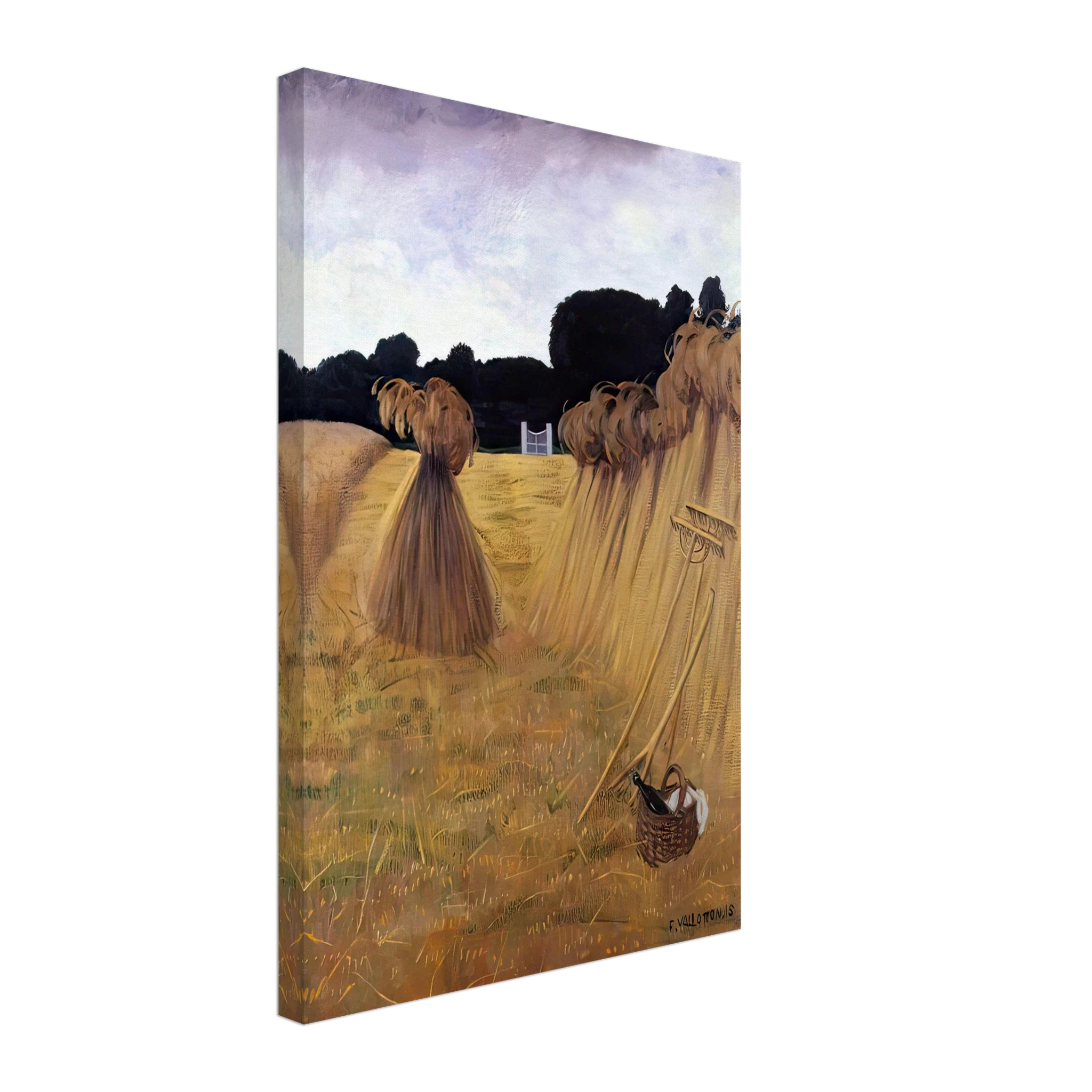 Les Javelles by Felix Vallotton — Framed art print at Zephyeer