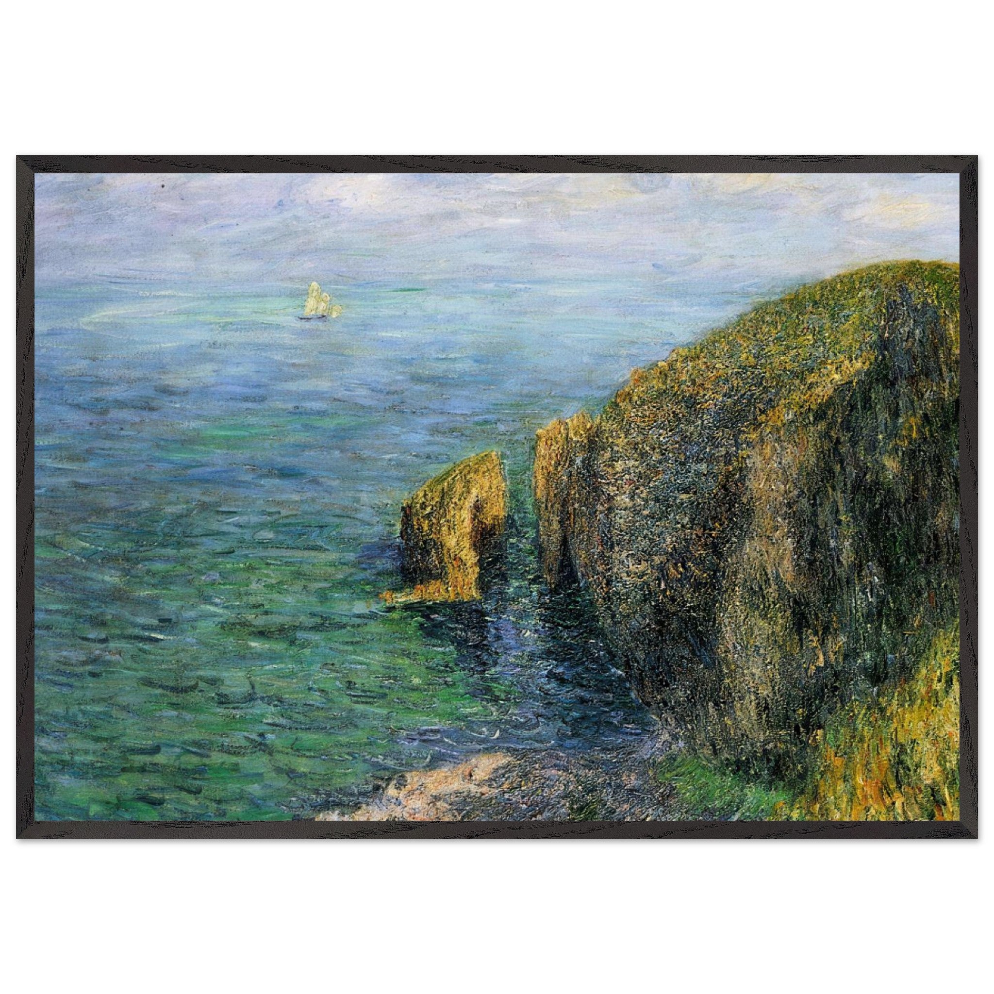La Banche by Gustave Loiseau — Framed art print at Zephyeer