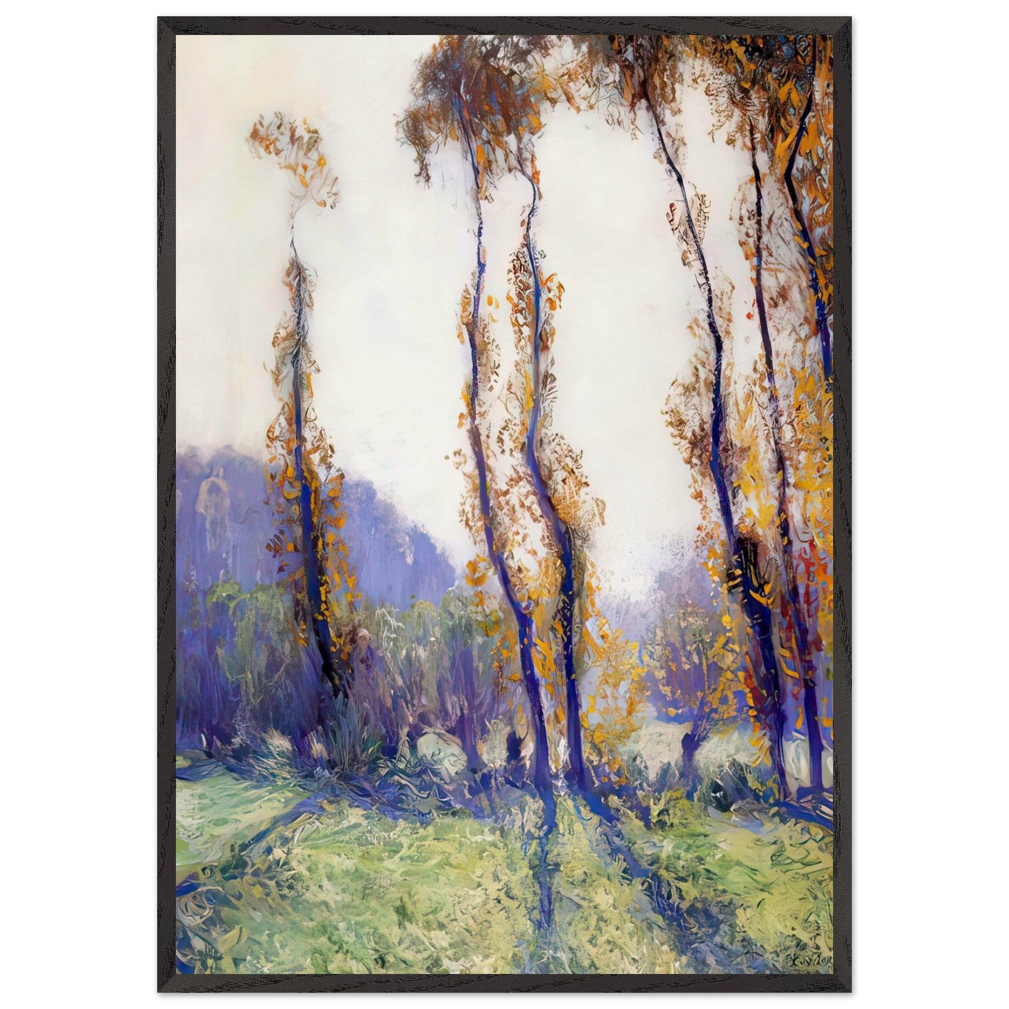 October Morning by Guy Rose — Framed art print at Zephyeer
