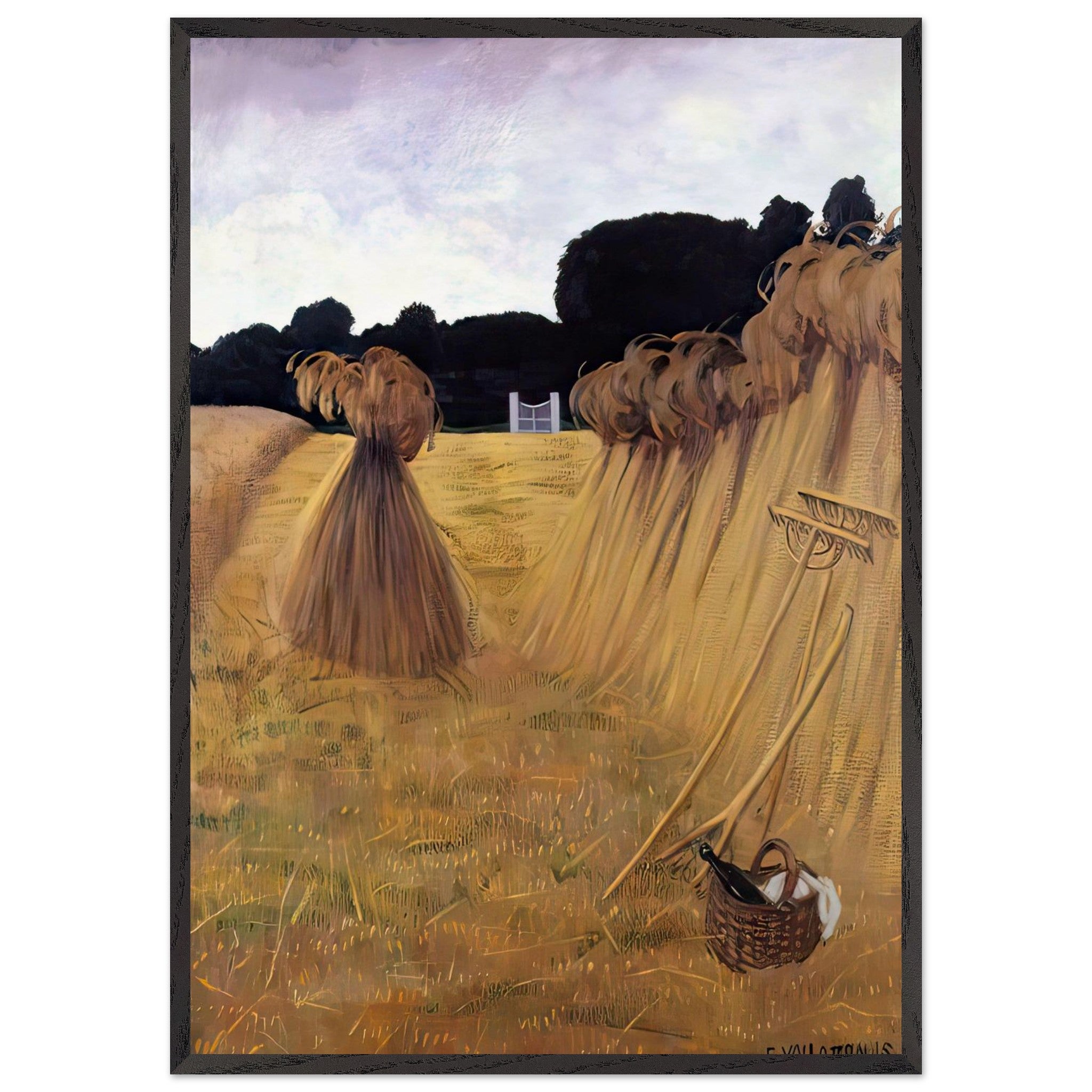 Les Javelles by Felix Vallotton — Framed art print at Zephyeer