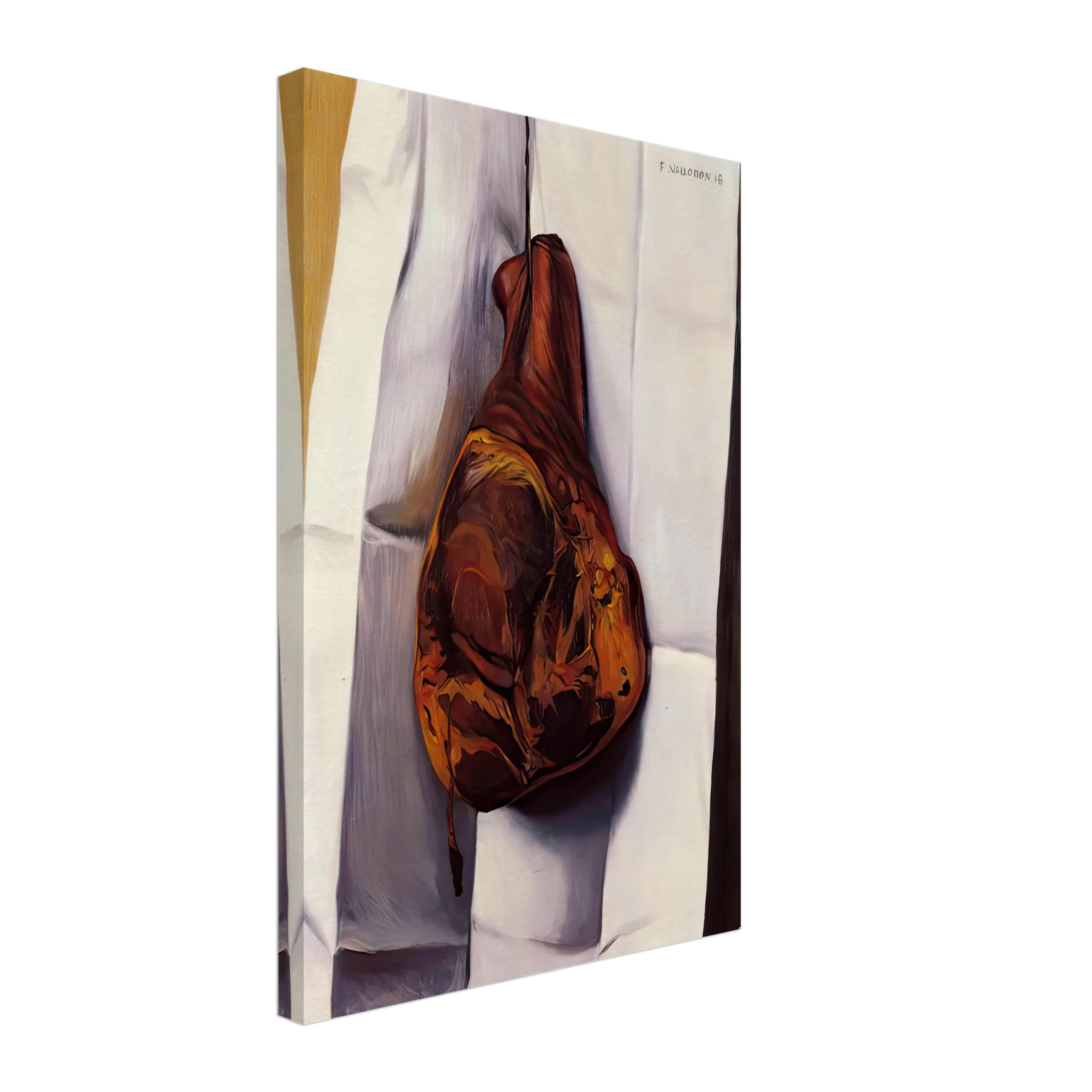 The Ham by Felix Vallotton — Framed art print at Zephyeer