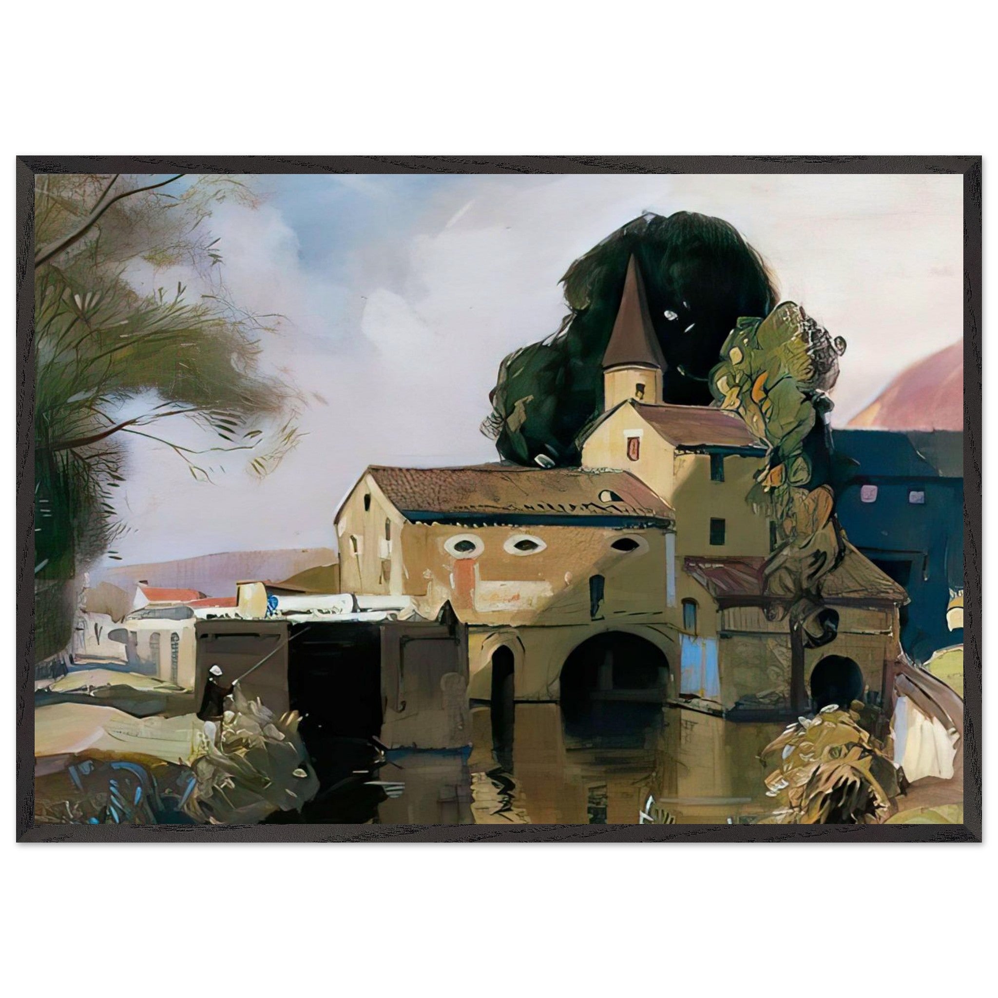 Moulin de Coty Cahors by Richard Jack — Framed art print at Zephyeer