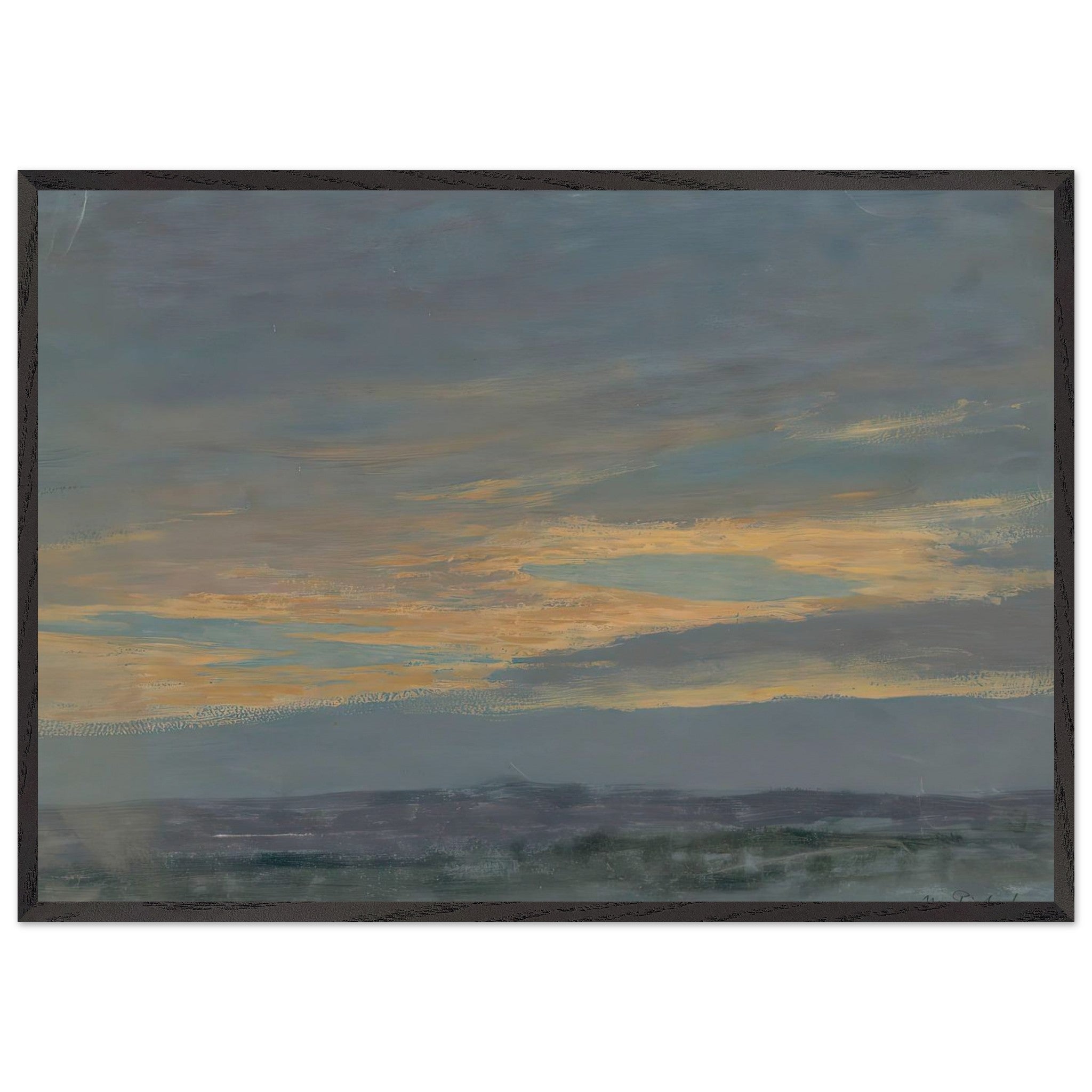 Evening Sky by Max Pietschmann — Framed art print at Zephyeer