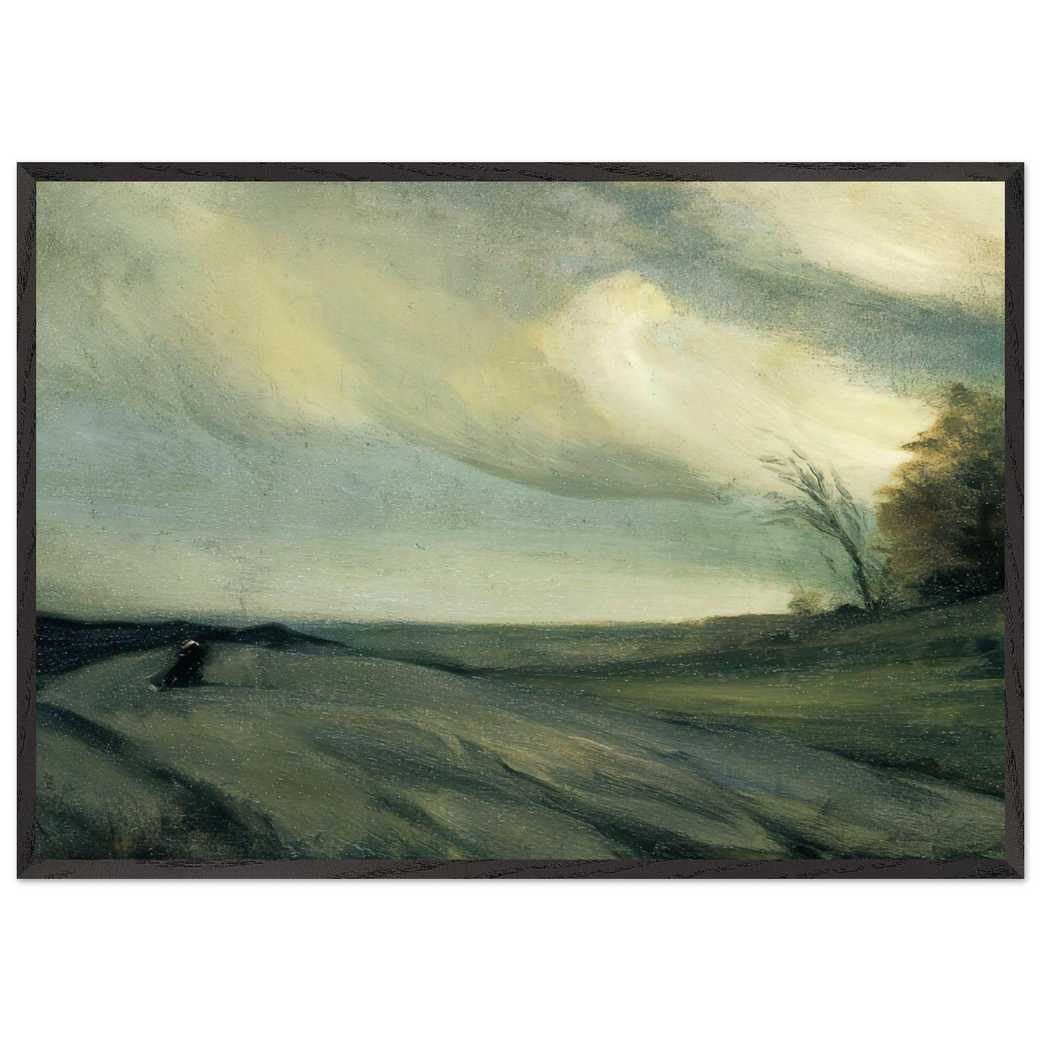 The March Wind by Robert Henri — Framed art print at Zephyeer