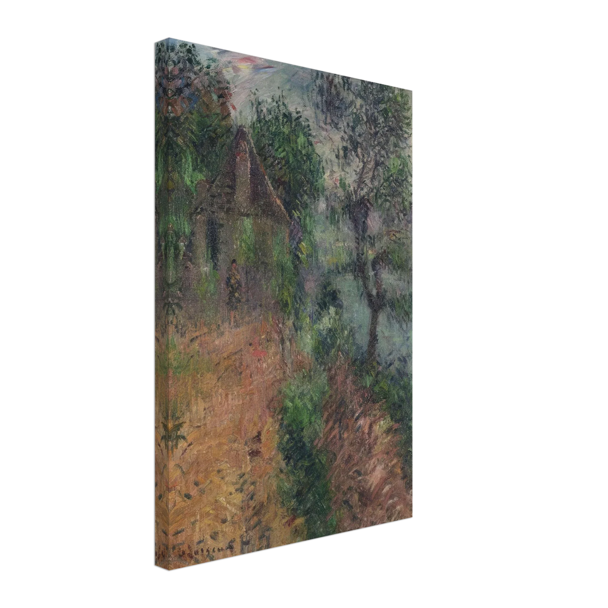 House at Beynac by Gustave Loiseau — Framed art print at Zephyeer
