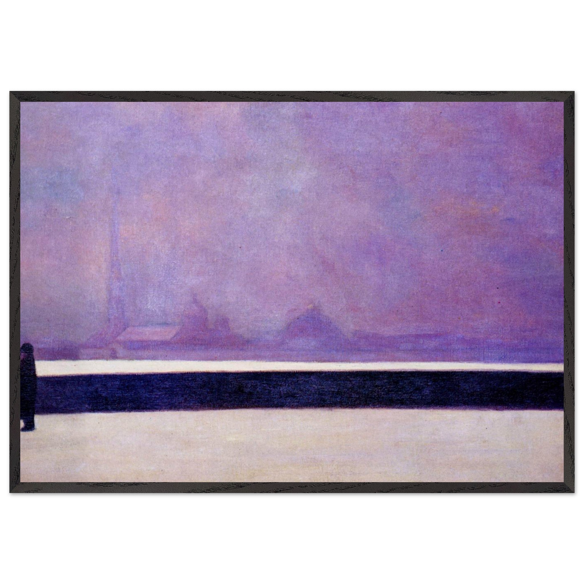 Neva Light Fog by Felix Vallotton — Framed art print at Zephyeer