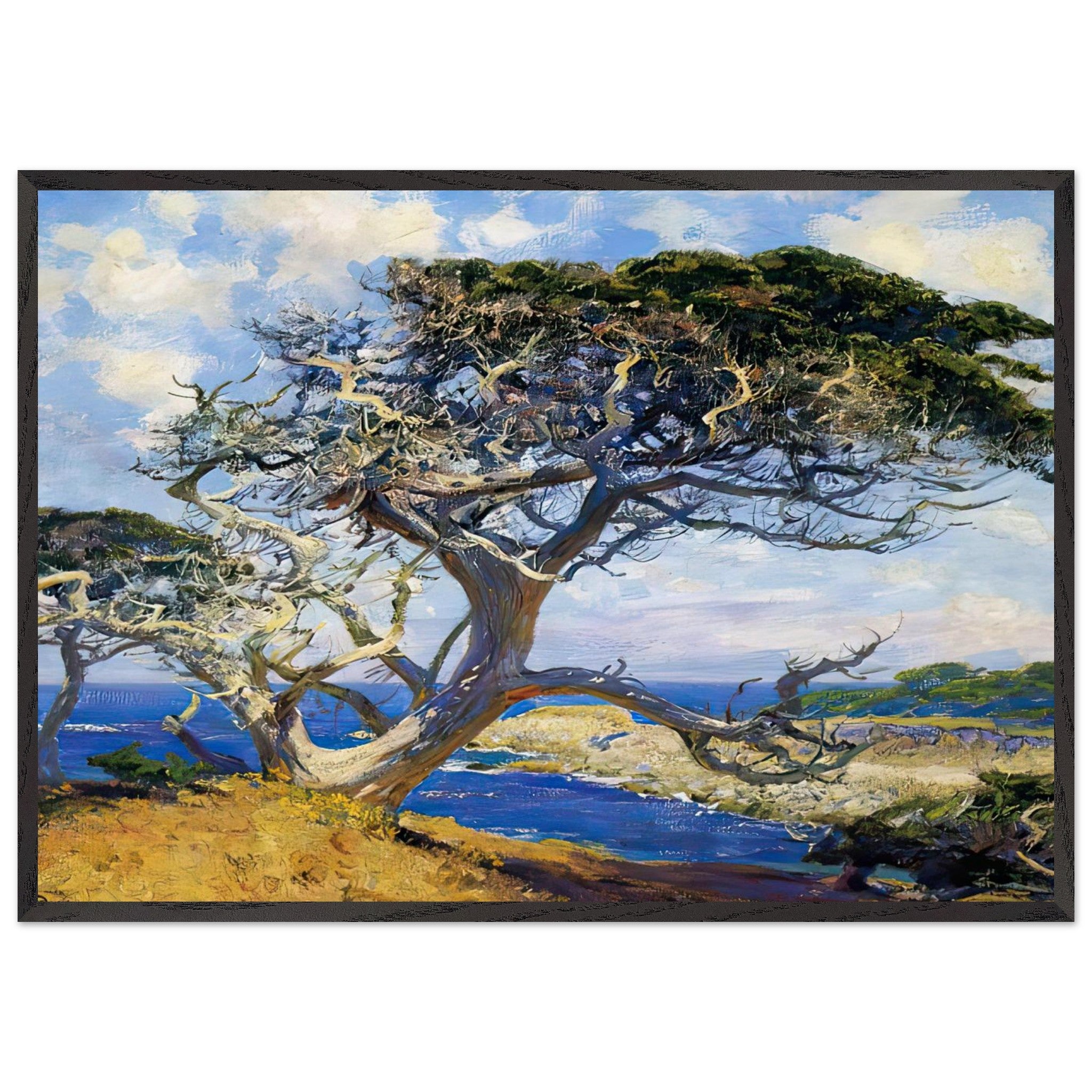 Monterey Cypress by Guy Rose — Framed art print at Zephyeer