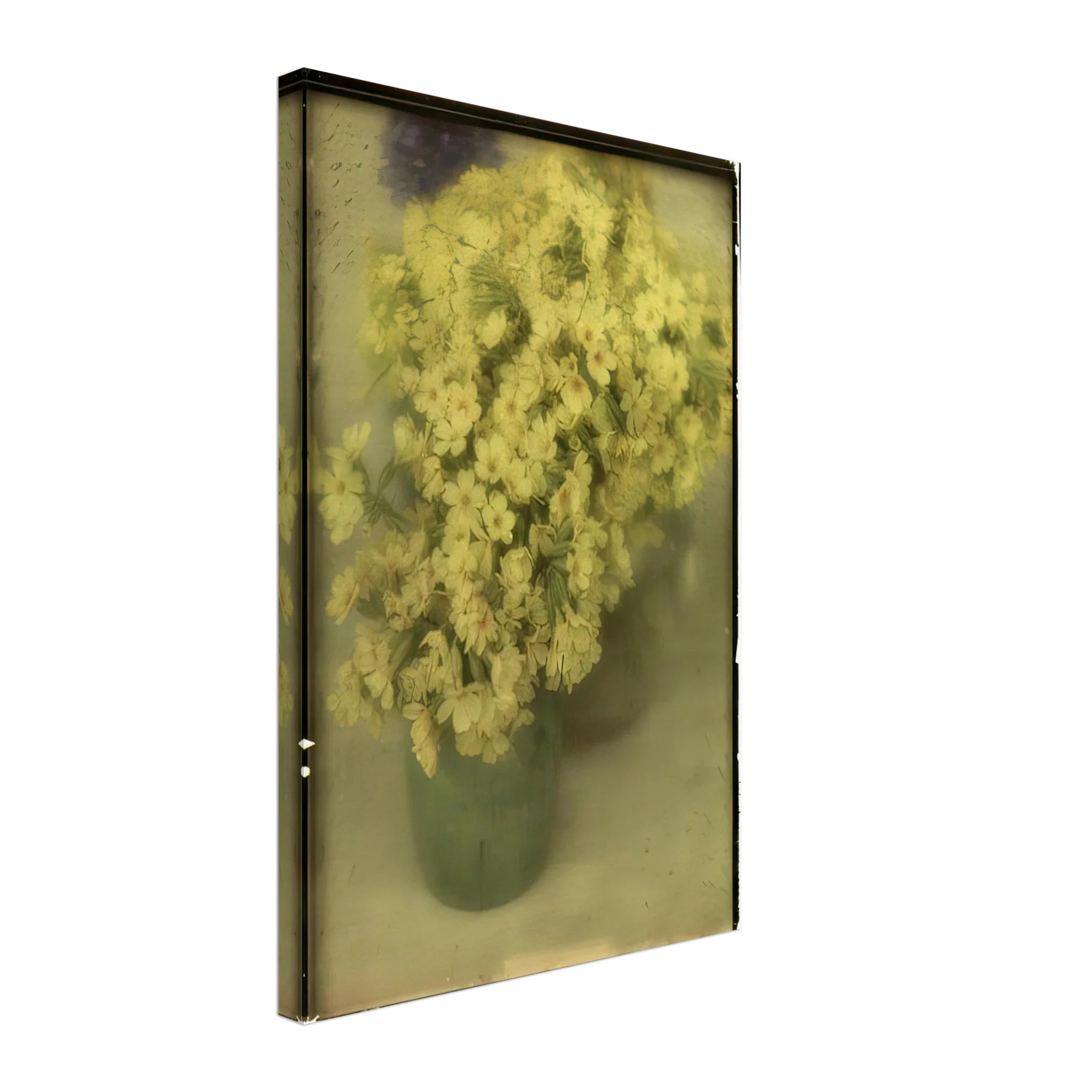 Stilleben mit Blumen by Heinrich Kuhn — Framed art print at Zephyeer