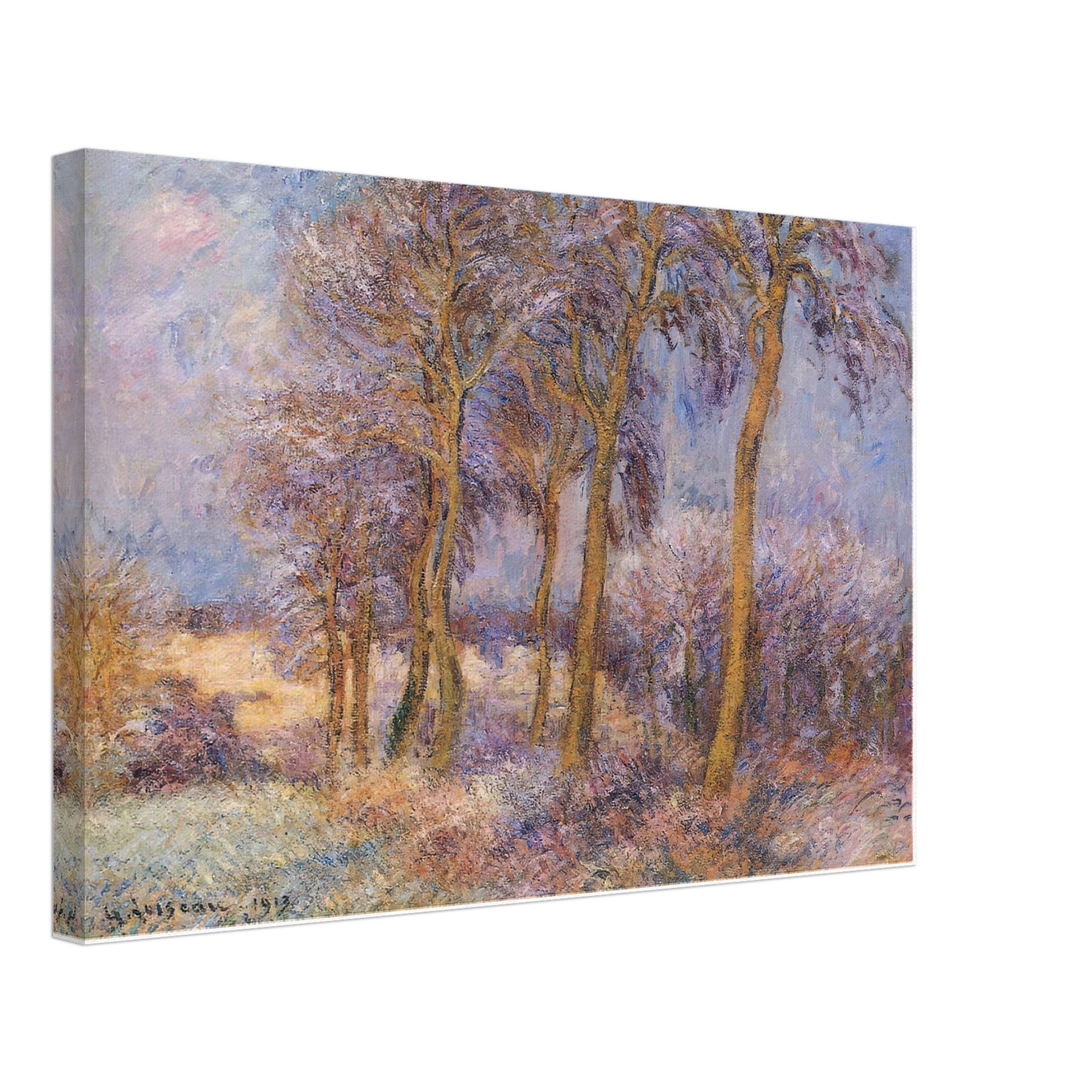 Winter by Gustave Loiseau — Framed art print at Zephyeer